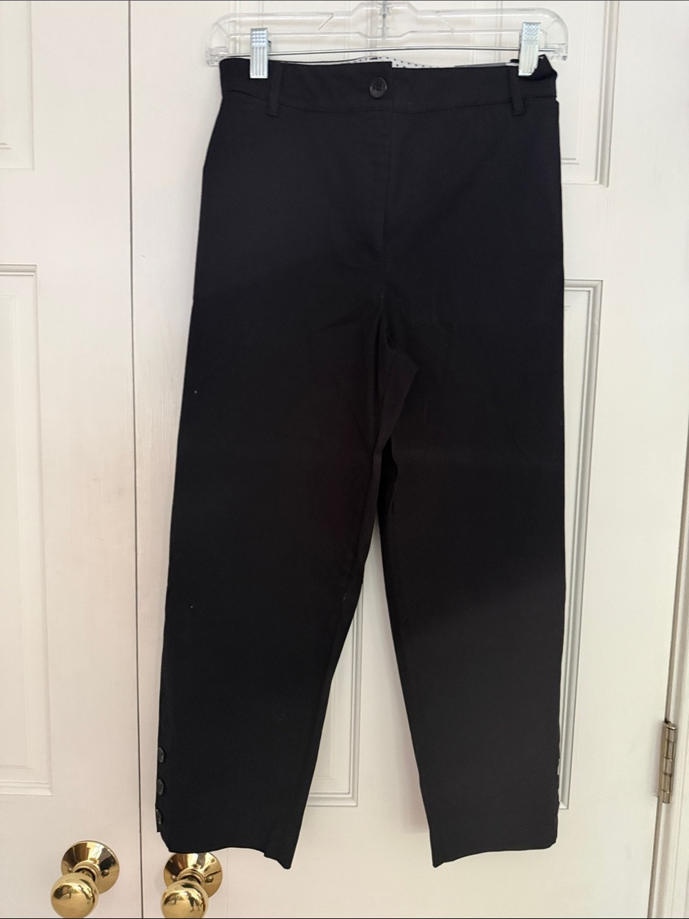 NWT Talbots Black Perfect Crop Pant